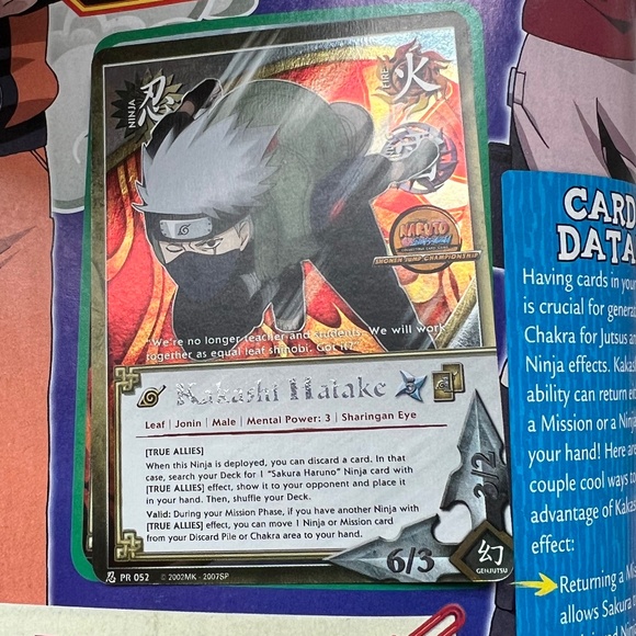 SHONEN JUMP 2010 AUG with New Kakashi Hatake Card - Picture 5 of 7